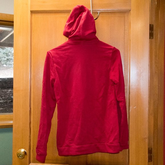 NWOT adidas Hoody Size Small Fun red color! - Picture 5 of 6